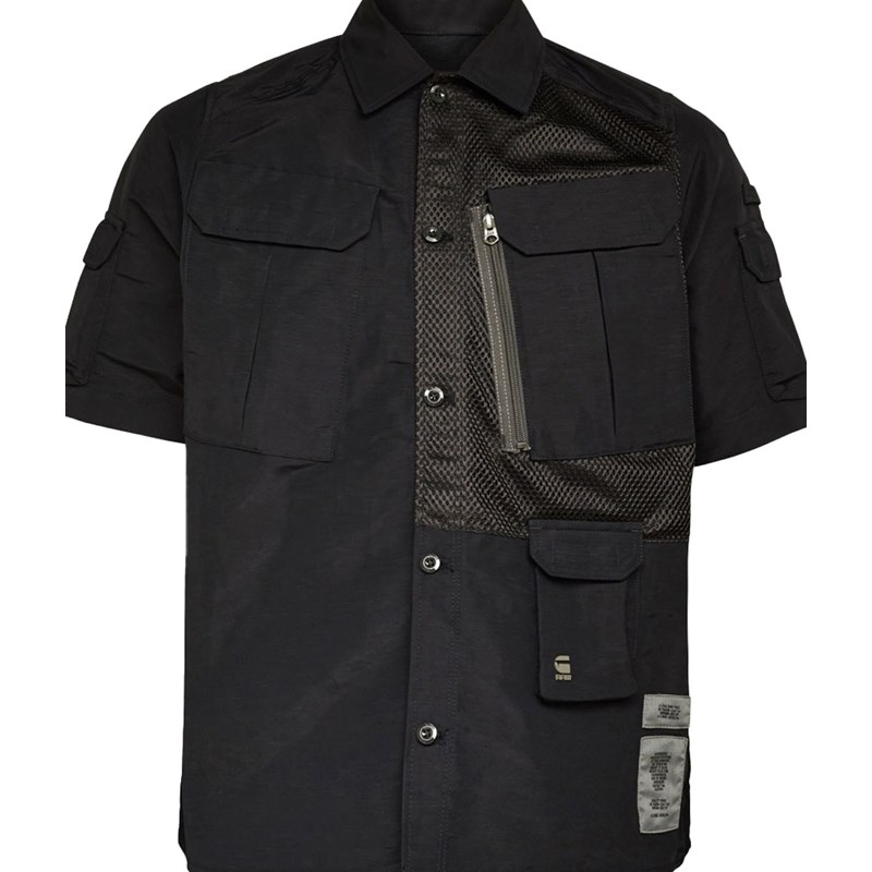 G-Star Raw - Mens E Utility Cropped Woven Shirt