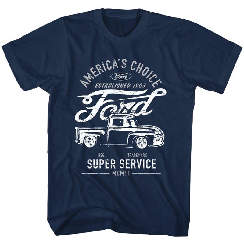 HUECLOSET (ヒュー)★ Ford Track Washing T-Shirt (2color) 1464113.jpg