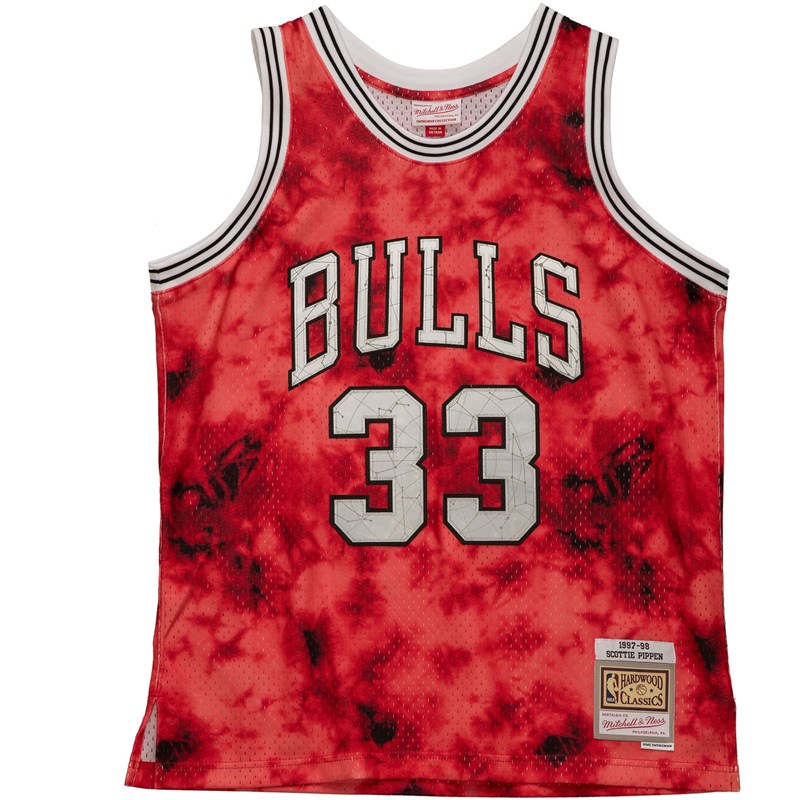 NBA Chicago Bulls Scottie Pippen Swingman Jersey, Black, Large