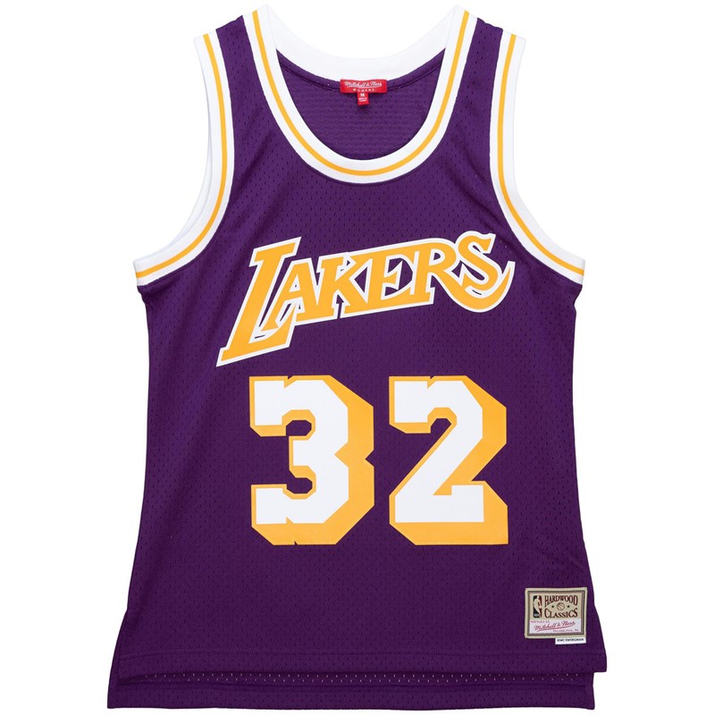 Womens purple lakers top jersey