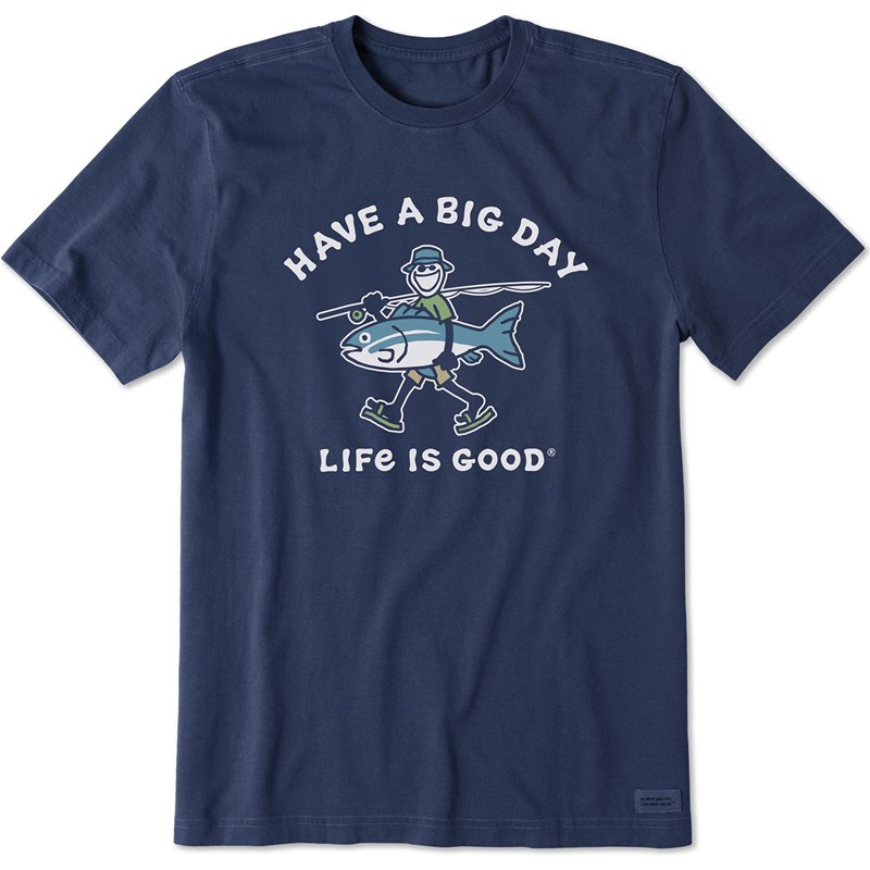Big Day Of Fishing Men's Modern Fit T-Shirt 