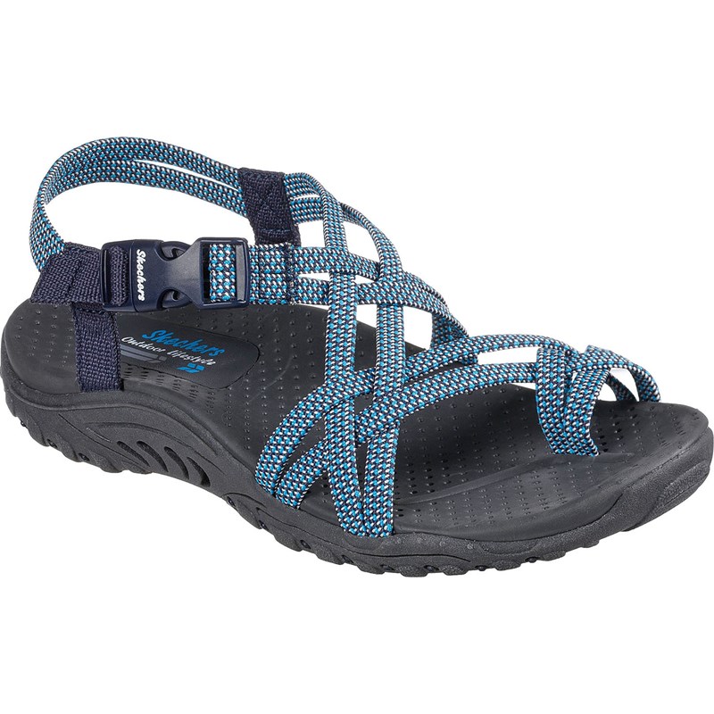 Buy Kook N Keech Women Blue & Yellow Tribal Print Sports Sandals - Sports  Sandals for Women 13761996 | Myntra