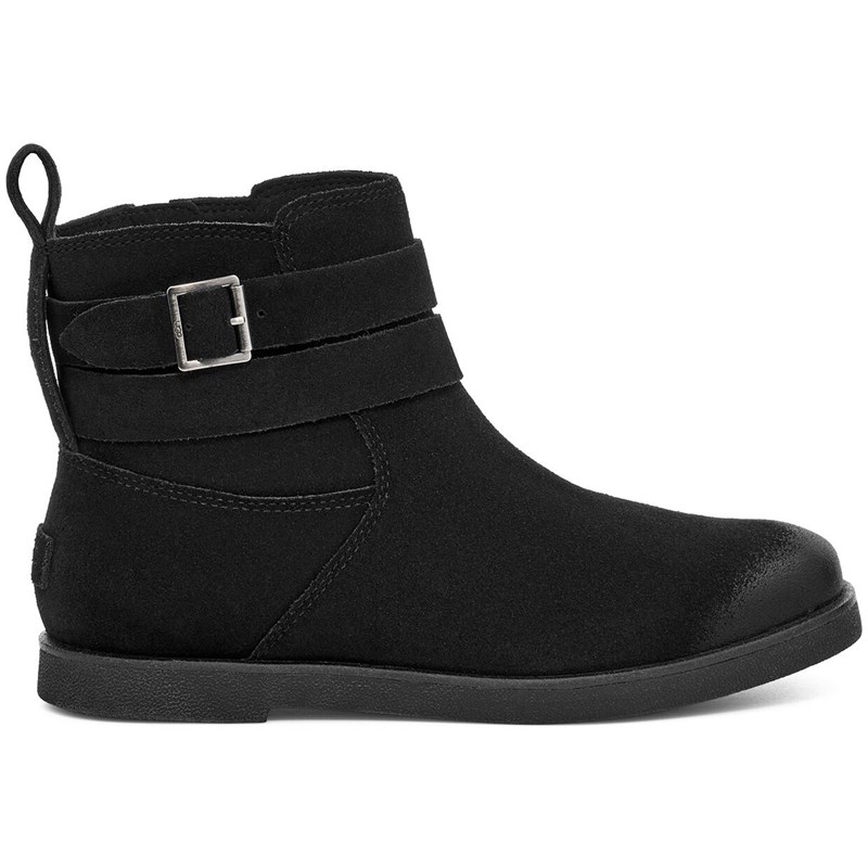 Womens black ankle top ugg boots