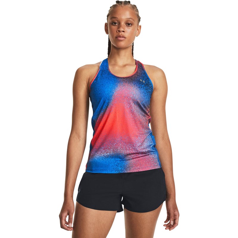 Under Armour - Womens Heatgear Armour Racer Print Tank Tank Top