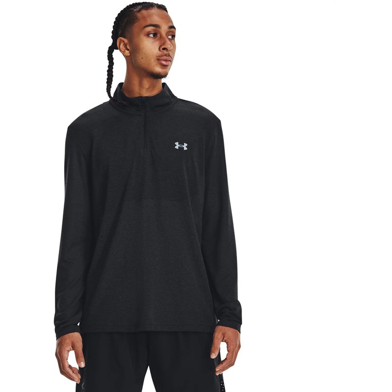 Under Armour - Mens Seamless Stride 1/4 Zip 1/2 Zip Sweater