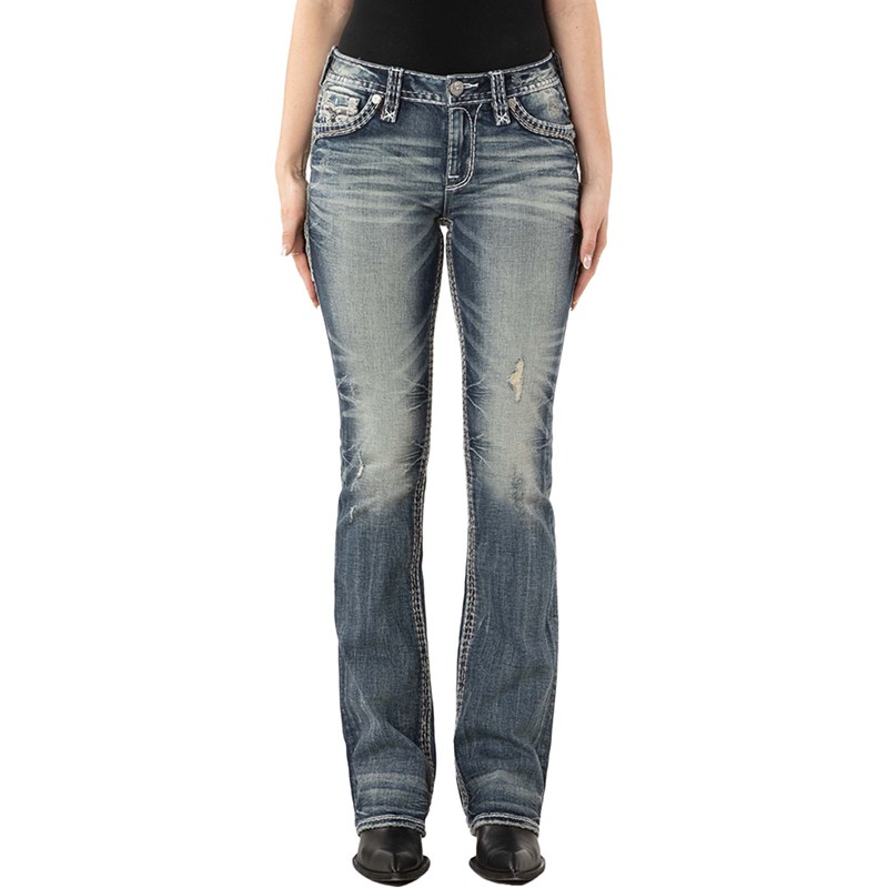 Hotsell Rock Revival Sun Boot Cut Jean