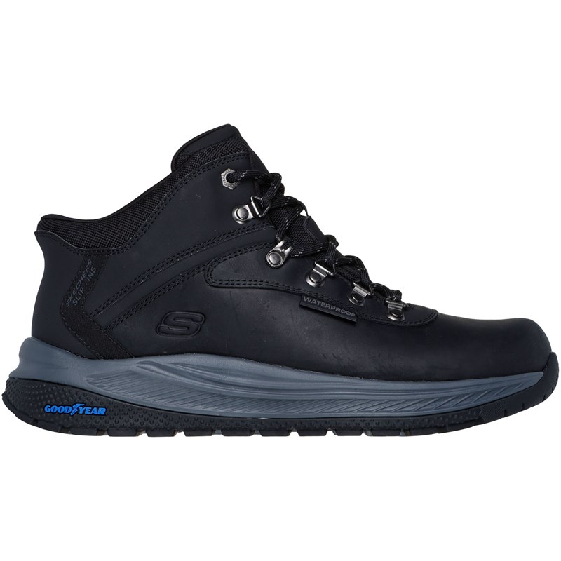 B●scientifica　306-14-4 Men's Skechers 205285 Pikeman WP Slip-Ins Hiking Boots