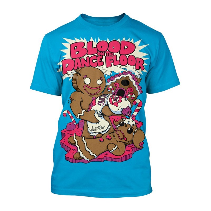 Say aside it's useless beef Blood On The Dance Floor - Womens Icing On Top T-Shirt In Turquoise