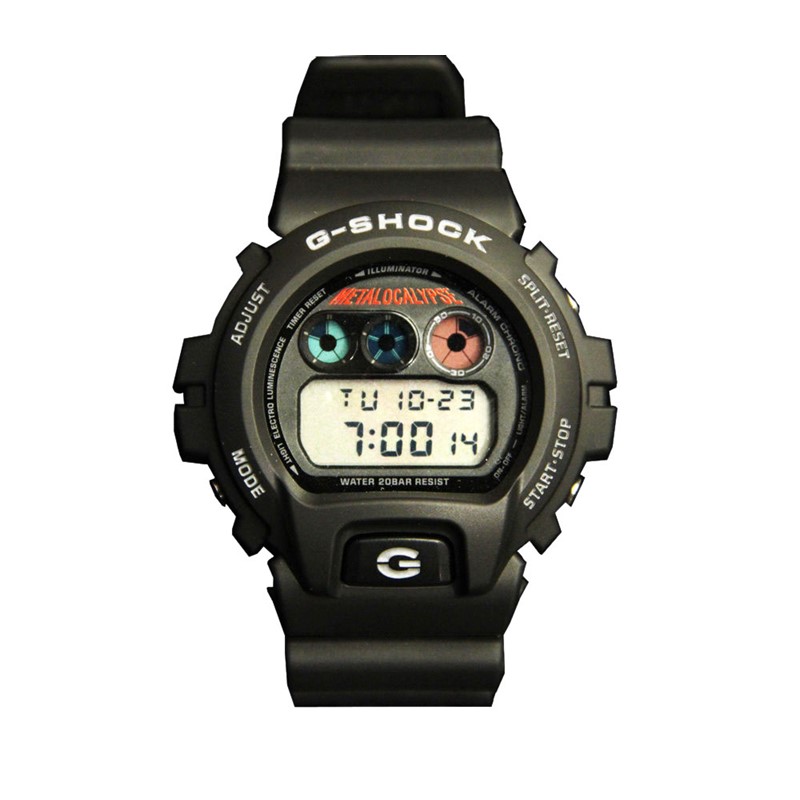 G-Shock Black 6900 Metalocalypse Watch - DW-6900FSAS-1GJOU