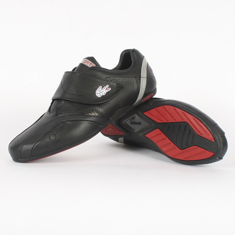 Memo Lav Es Lacoste - Mens Protect PIT Shoes in Black/Red