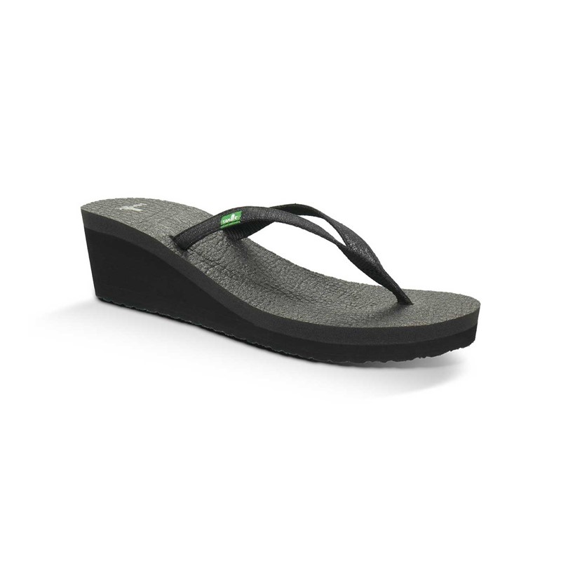 Sanuk, Shoes, Sanuk Yoga Spree Wedge Sandals Womens Size