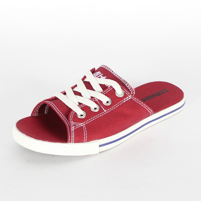 Converse - Chuck Taylor All Star Cutaway EVO Canvas Shoes in Jester Red