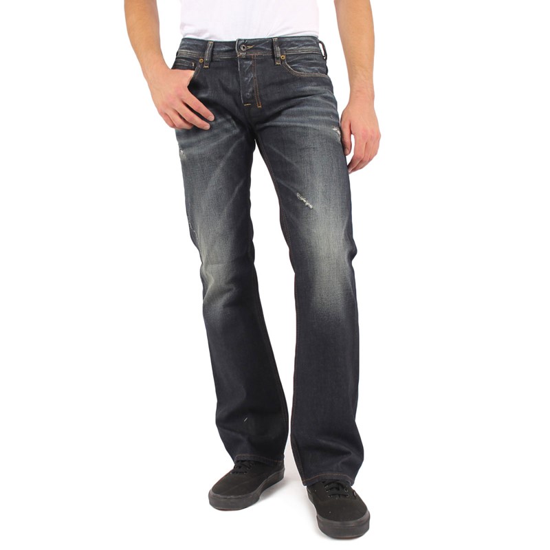 mens gray bootcut jeans