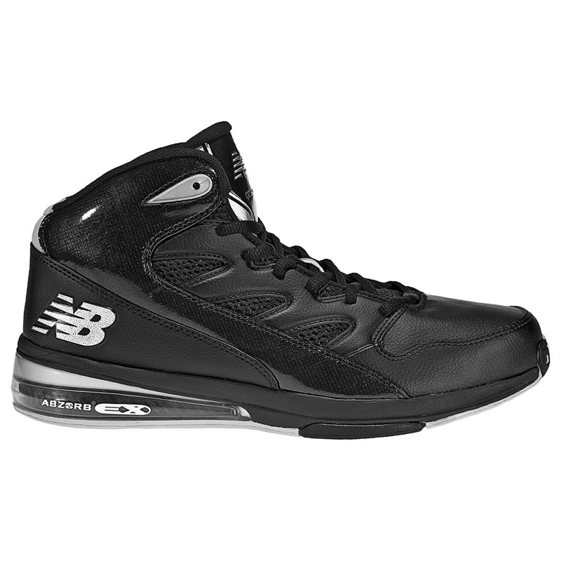 new balance black basketball shoes