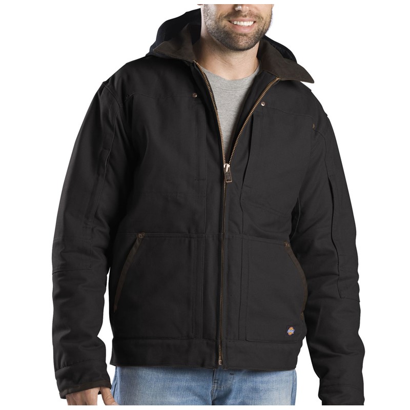 Dickies Tj547 Sanded Duck Hooded Jacket