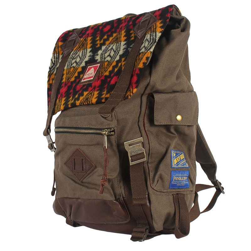 Jansport - Benny Gold Pendleton Adobe Backpack in Cilantro