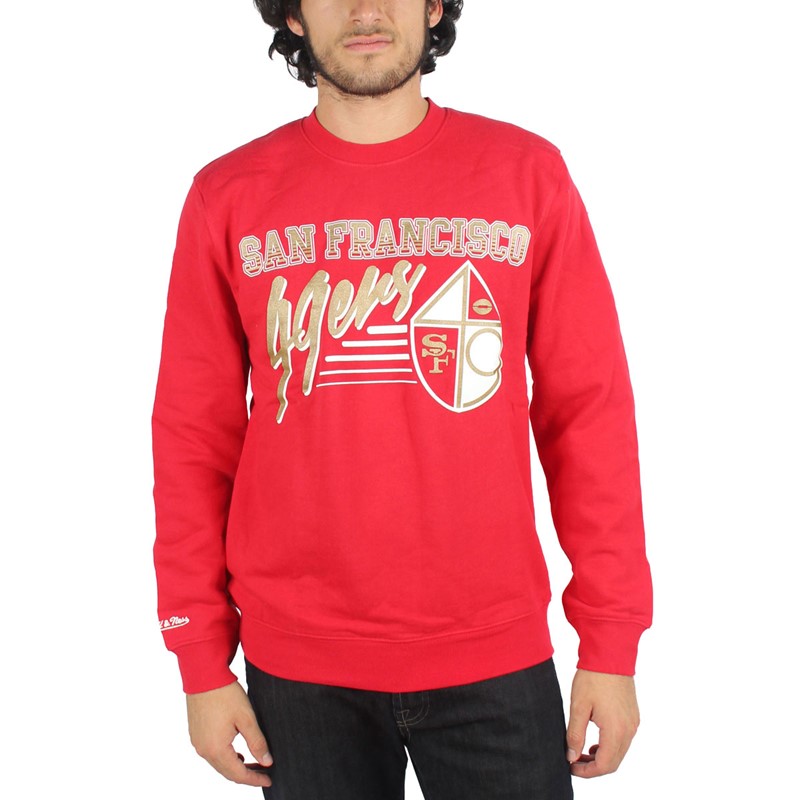 mitchell and ness 49ers sweater