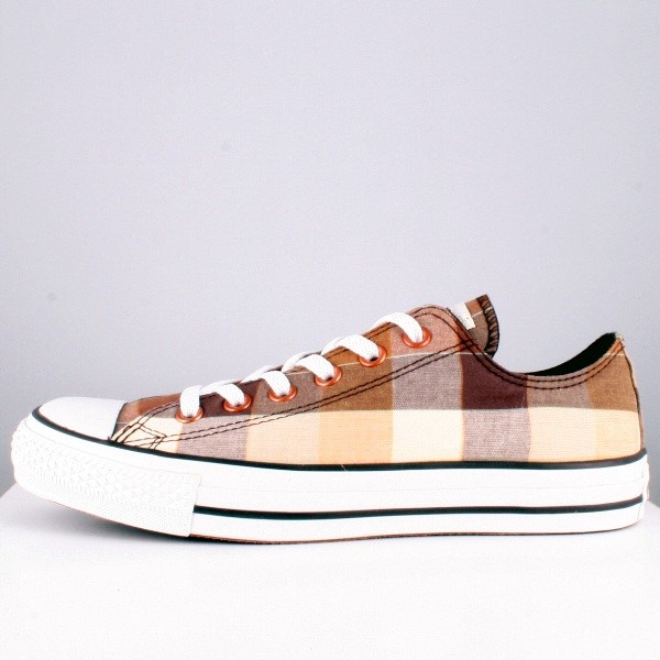 sommer drøm arm Converse Chuck Taylor All Star Shoes (109856F) Low top in Brown Plaid