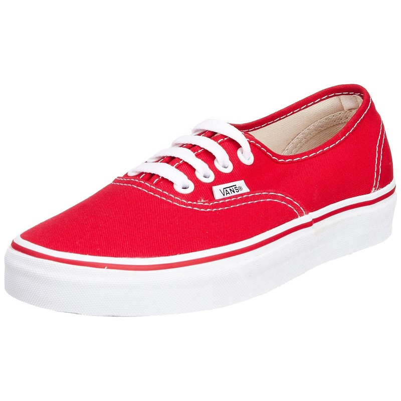 Krydret taxa Rige Vans - U Authentic Shoes In Red