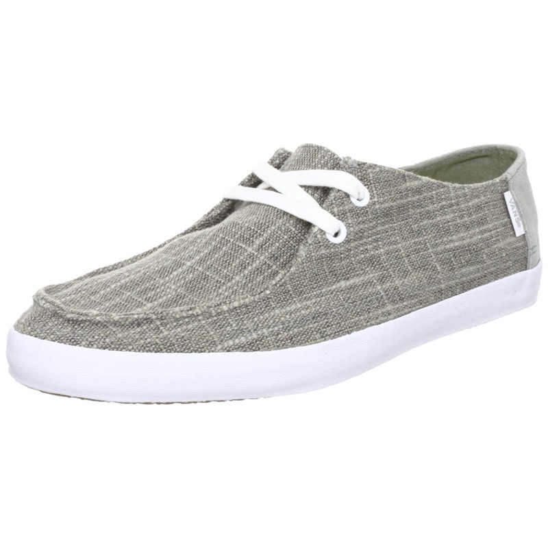 Mens M Rata Vulc Shoes In Woven Mid Grey
