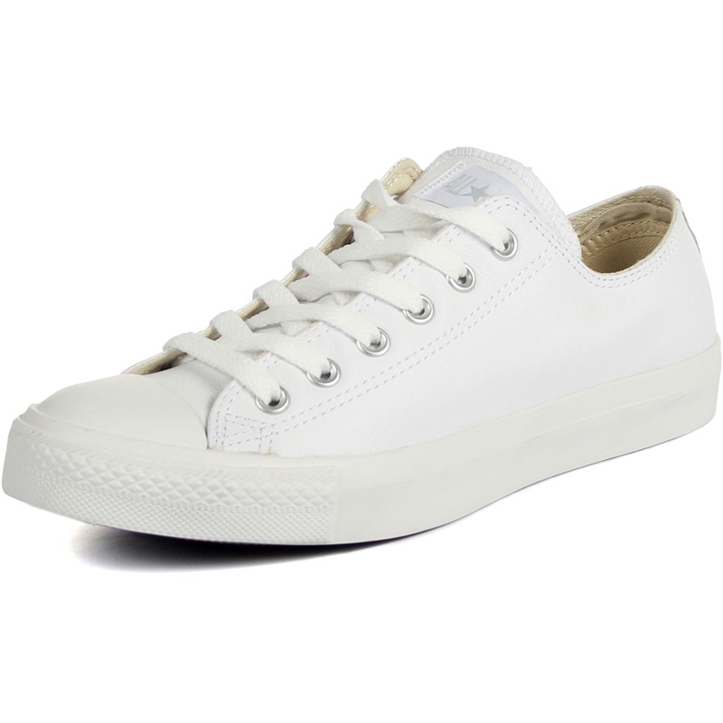 chuck taylor all star leather low top white