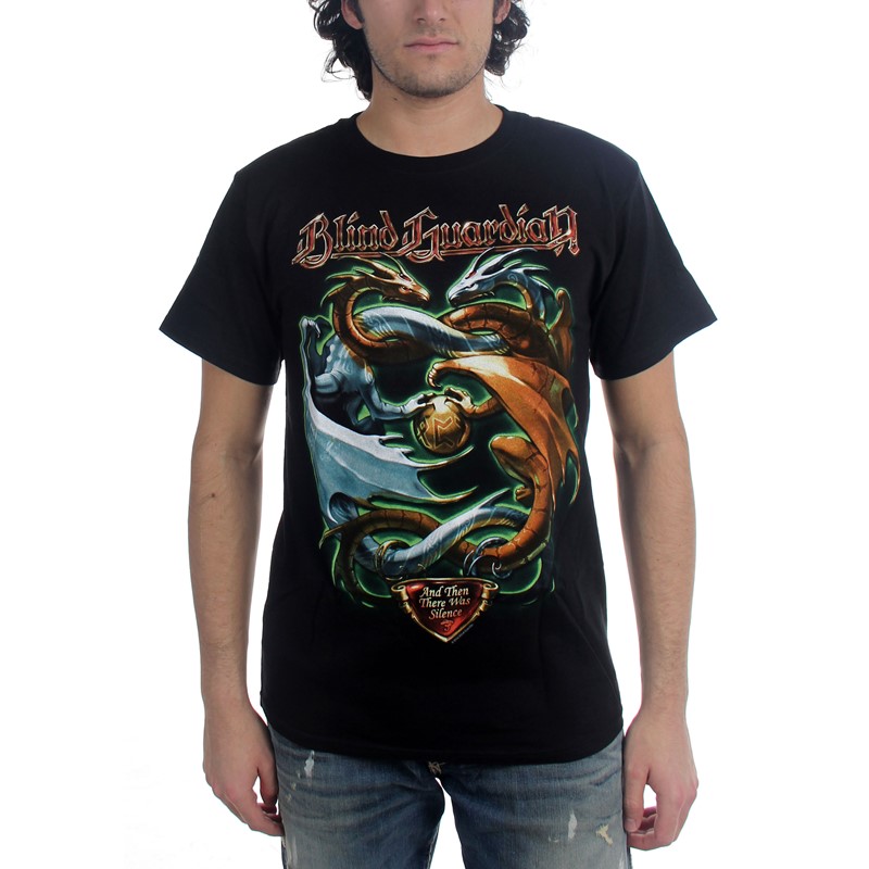 alive Mob wake up Blind Guardian - Mens And Then There Was Silence T-Shirt In Black