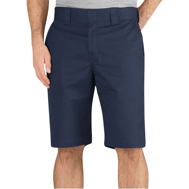 stretch work shorts mens