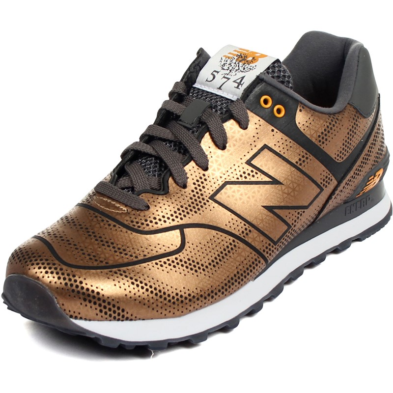 new balance 574 black bronze