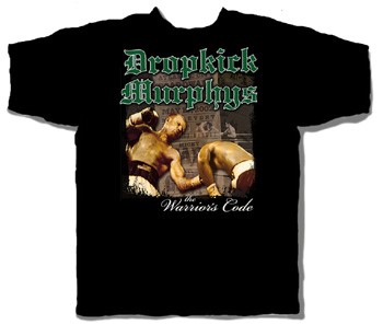 Dropkick Murphys Men's Plaid Lion T-Shirt Black