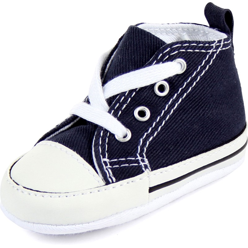 Converse Crib Chuck Taylor First Star Hi Shoes In Navy