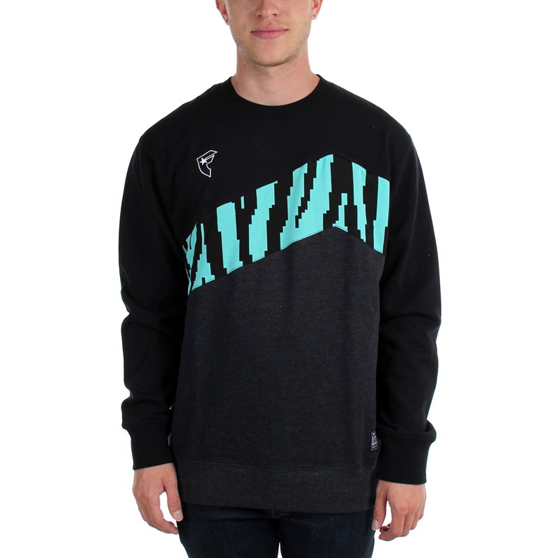 men's crewneck fleece sweatshirt