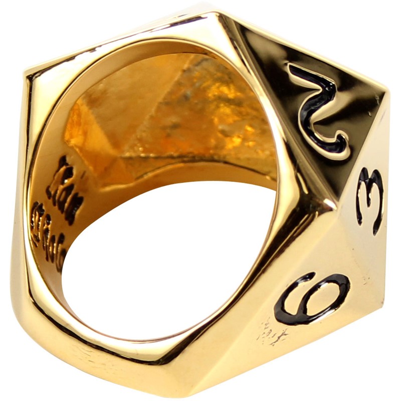 Collect & Destroy on X: D20 Dice Ring by Han Cholo