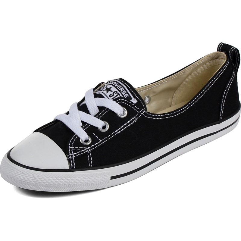 tre hensynsløs Ligegyldighed Converse Womens Chuck Taylor All Star Ballet Lace Canvas Slip Shoes