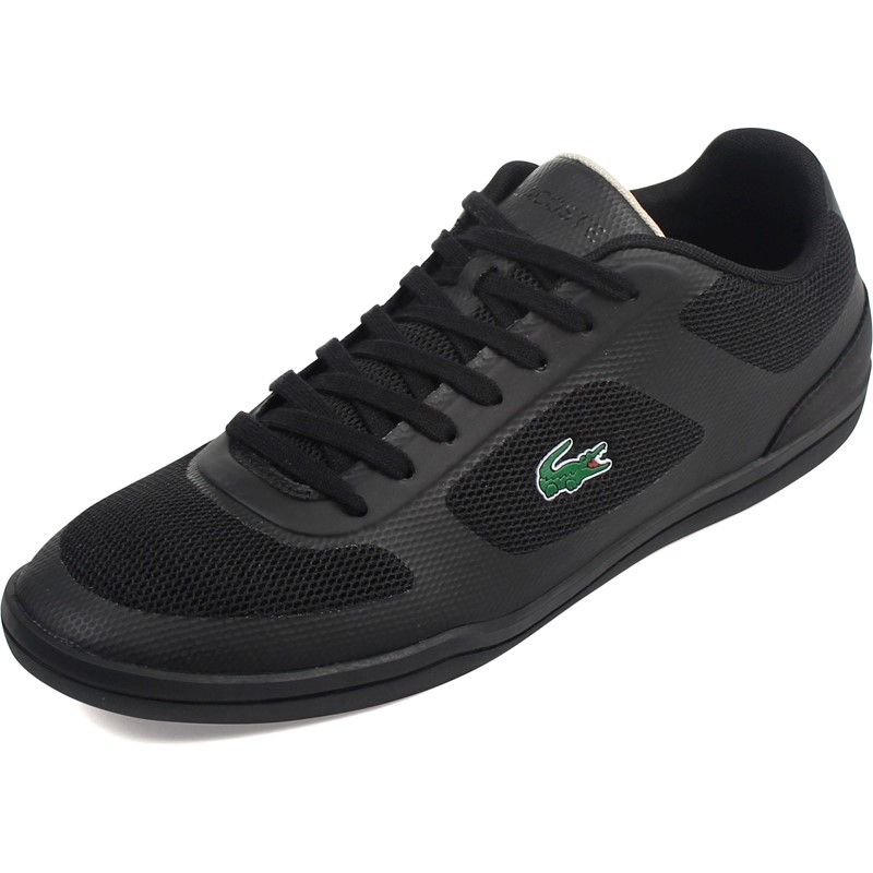 lacoste sport shoes black