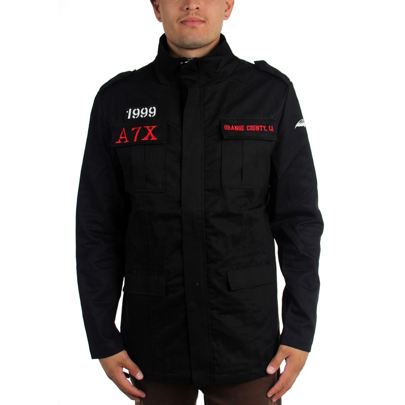 Avenged Sevenfold - Mens Moto Seal Military Jacket