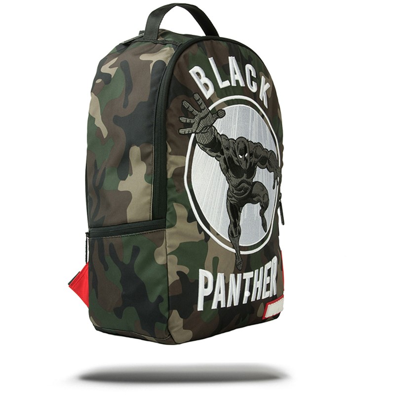 Black panther store sprayground backpack