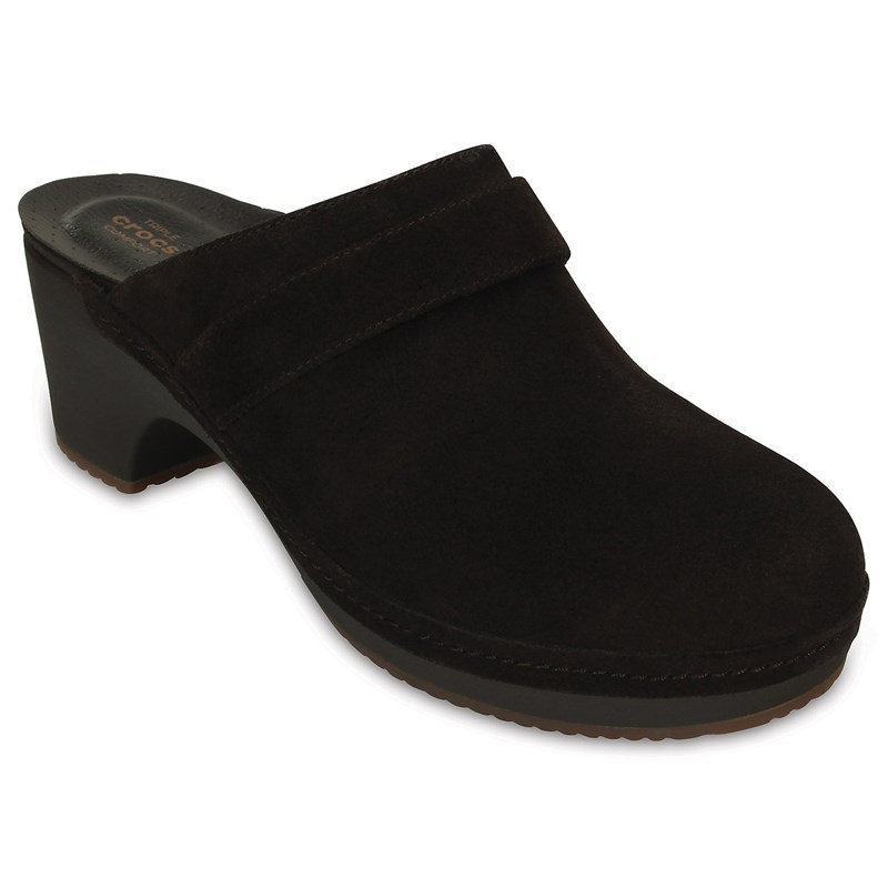 Crocs - Women's Sarah Suede Clog Mule