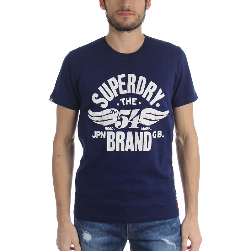 Mens - Vintage Logo Store Classic T-Shirt in Supermarine Navy