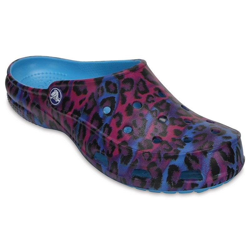 freesail leopard crocs