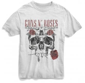 N Roses - Mens Flower Skull T-Shirt