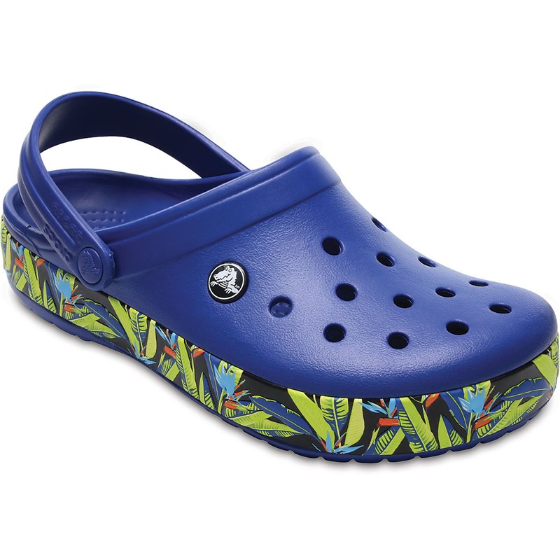 tropical blue crocs