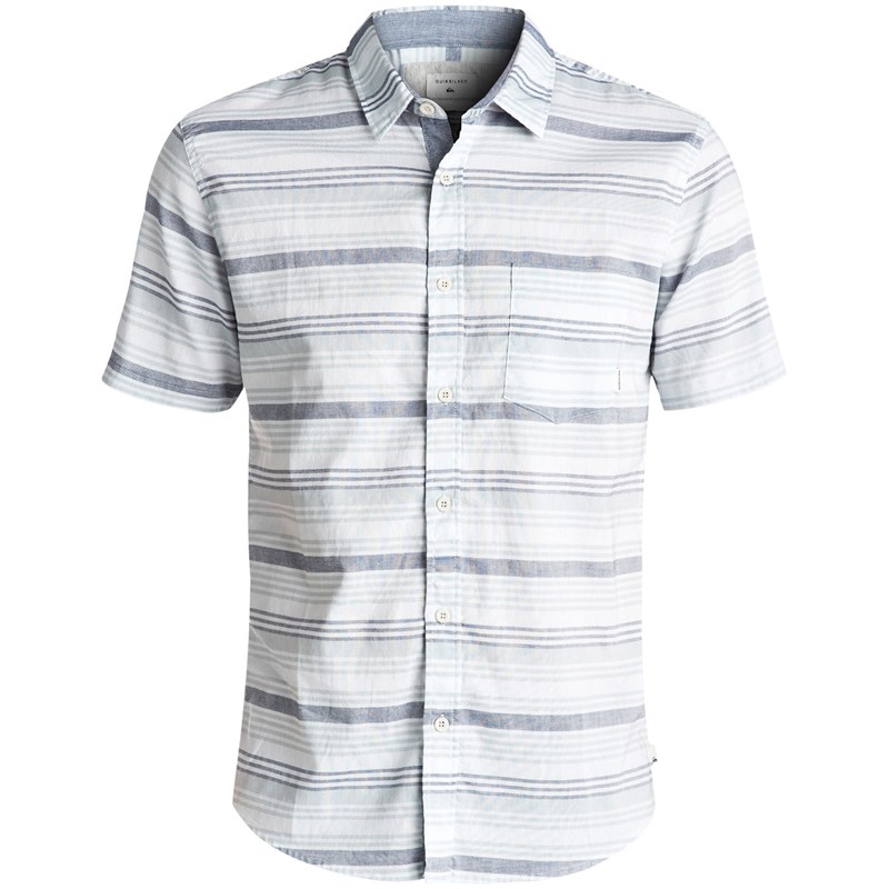Quiksilver Mens Aventail Short Sleeve Woven Top