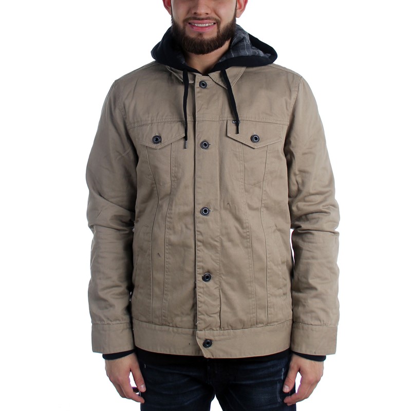 hurley trucker jacket