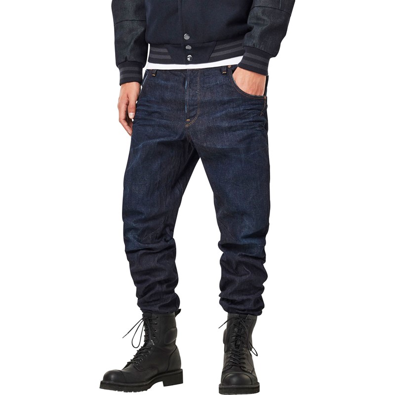 3d tapered jeans