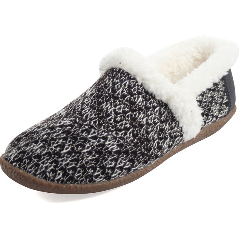 fur lined slip on shoes