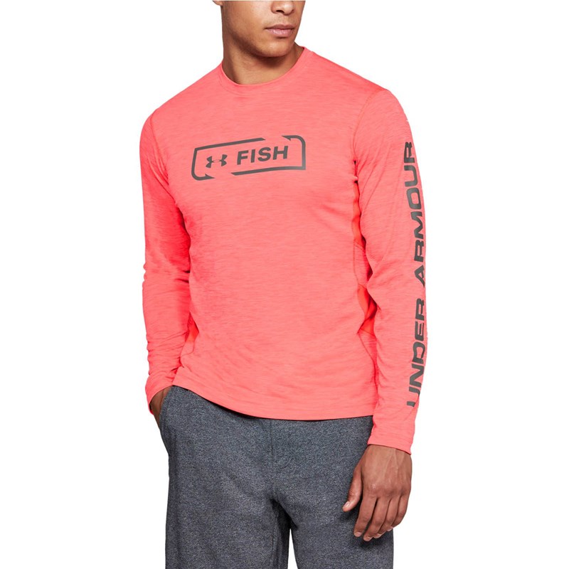 Under Armour - Mens Fish Hunter Icon LS Long-Sleeves T-Shirt
