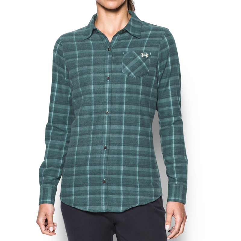 under armour women's flannel shirt