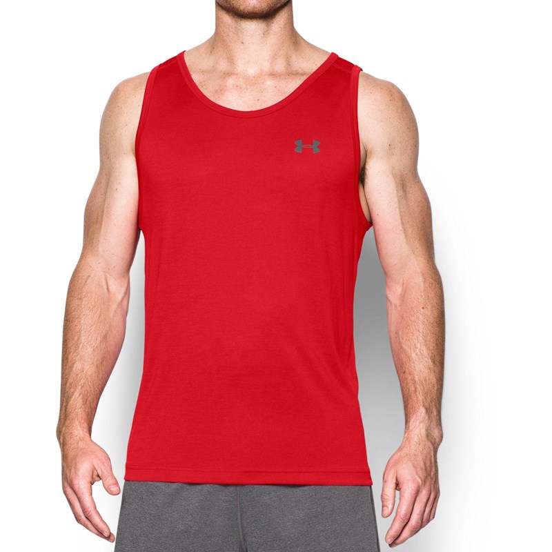 under armour red tank