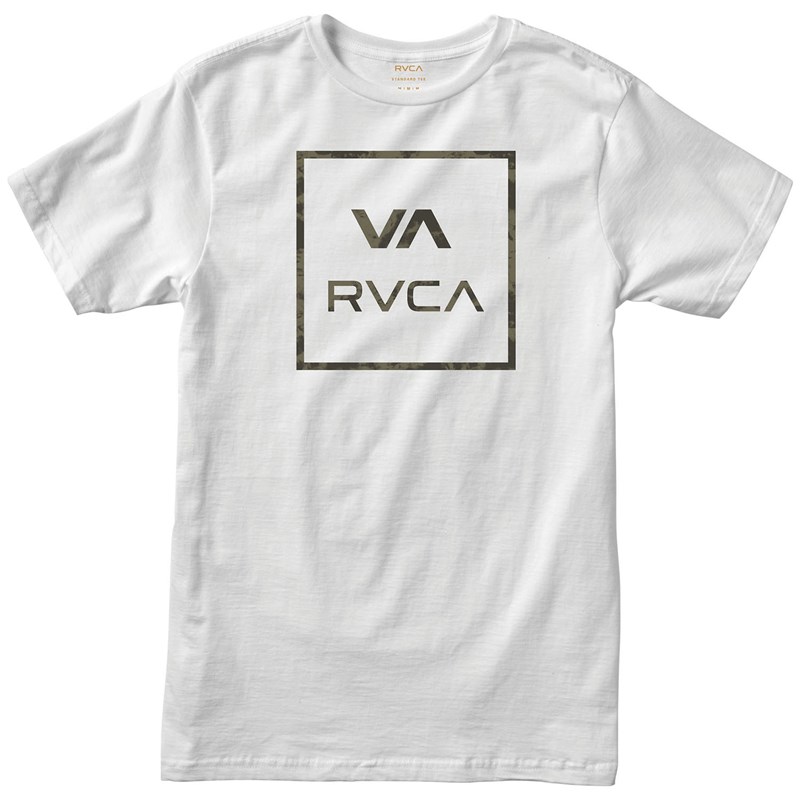 RVCA Mens Dark Camo T-Shirt