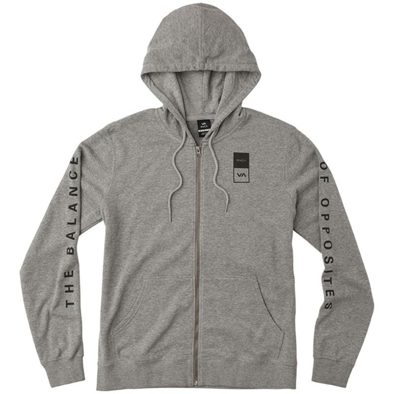 rvca zip up hoodie